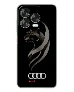 Чехол для ZTE Nubia V70 Design с картинкой «Графика — пантера и Audi» Чехол для ZTE Nubia V70 Design с картинкой «Графика — пантера и Audi»