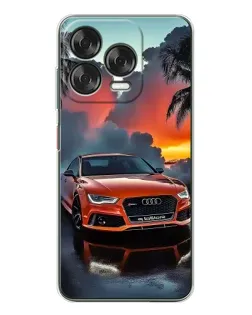 Чехол для ZTE Nubia V70 Design с картинкой «Audi — закат» Чехол для ZTE Nubia V70 Design с картинкой «Audi — закат»