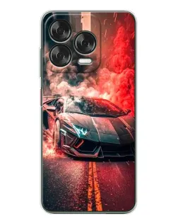 Чехол для ZTE Nubia V70 Design с картинкой «Lamborghini красный дым» Чехол для ZTE Nubia V70 Design с картинкой «Lamborghini красный дым»
