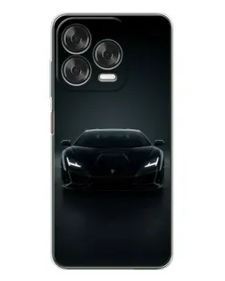 Чехол для ZTE Nubia V70 Design с картинкой «Черный Lamborghini Aventador» Чехол для ZTE Nubia V70 Design с картинкой «Черный Lamborghini Aventador»