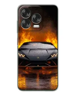 Чехол для ZTE Nubia V70 Design с картинкой «Lamborghini в огне» Чехол для ZTE Nubia V70 Design с картинкой «Lamborghini в огне»