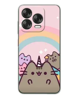Чехол для ZTE Nubia V70 Design с картинкой «Единорог Pusheen»