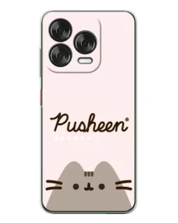 Чехол для ZTE Nubia V70 Design с картинкой «Pusheen логотип»