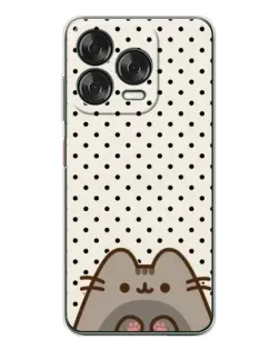 Чехол для ZTE Nubia V70 Design с картинкой «Пушин в горошек»