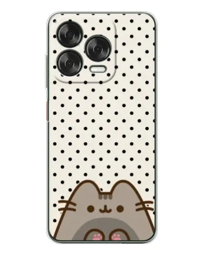 Чехол для ZTE Nubia V70 Design с картинкой «Пушин в горошек»