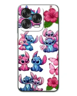Чехол для ZTE Nubia V70 Design с картинкой «Стикеры Stitch и Angel» Чехол для ZTE Nubia V70 Design с картинкой «Стикеры Stitch и Angel»