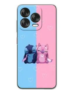 Чехол для ZTE Nubia V70 Design с картинкой «Stitch и Angel Love» Чехол для ZTE Nubia V70 Design с картинкой «Stitch и Angel Love»