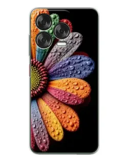 Чехол для ZTE Nubia V70 Design с картинкой «Радужный цветок» Чехол для ZTE Nubia V70 Design с картинкой «Радужный цветок»