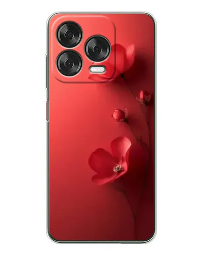 Чехол для ZTE Nubia V70 Design с картинкой «Маковые соцветия» Чехол для ZTE Nubia V70 Design с картинкой «Маковые соцветия»
