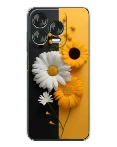 Чехол для ZTE Nubia V70 Design с картинкой «Подсолнух и ромашка» Чехол для ZTE Nubia V70 Design с картинкой «Подсолнух и ромашка»