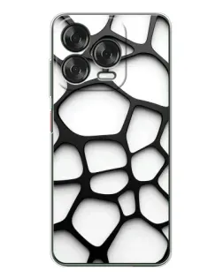 Чехол для ZTE Nubia V70 Design с картинкой «Белая объемная сетка» Чехол для ZTE Nubia V70 Design с картинкой «Белая объемная сетка»