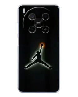 Чехол для ZTE Nubia V70 Max с картинкой «Jordan Gradient Logo»