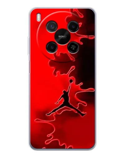 Чехол для ZTE Nubia V70 Max с картинкой «Jordan Red Smoke» Чехол для ZTE Nubia V70 Max с картинкой «Jordan Red Smoke»