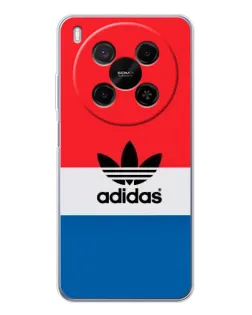 Чехол для ZTE Nubia V70 Max с картинкой «Ретро блоки Adidas»
