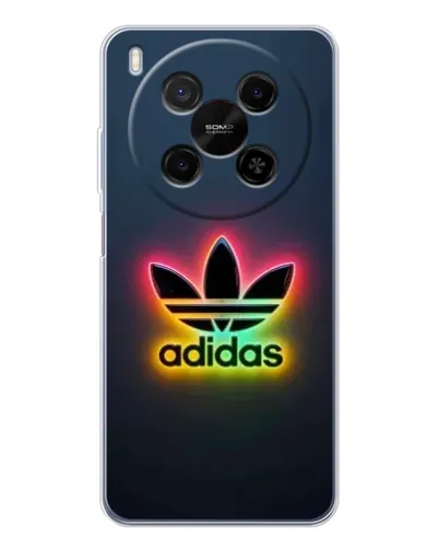 Чехол для ZTE Nubia V70 Max с картинкой «Неоновый Adidas»