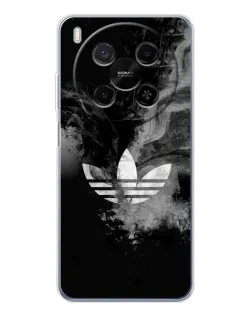 Чехол для ZTE Nubia V70 Max с картинкой «Абстрактный дым Adidas»