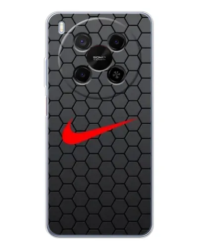 Чехол для ZTE Nubia V70 Max с картинкой «Nike — карбоновая сетка»