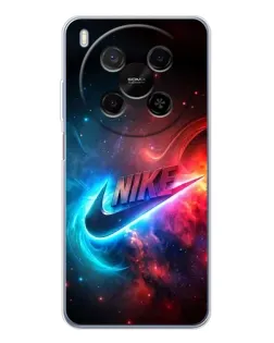 Чехол для ZTE Nubia V70 Max с картинкой «Огненный логотип Nike» Чехол для ZTE Nubia V70 Max с картинкой «Огненный логотип Nike»