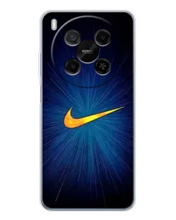 Чехол для ZTE Nubia V70 Max с картинкой «Синий пульс Nike» Чехол для ZTE Nubia V70 Max с картинкой «Синий пульс Nike»