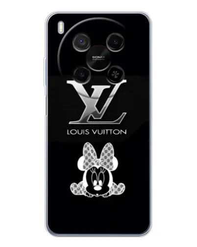 Чехол для ZTE Nubia V70 Max с картинкой «LV и Минни Маус»
