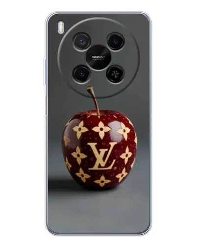 Чехол для ZTE Nubia V70 Max с картинкой «Красное яблоко LV»