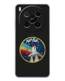 Чехол для ZTE Nubia V70 Max с картинкой «NASA — эмблема миссии»