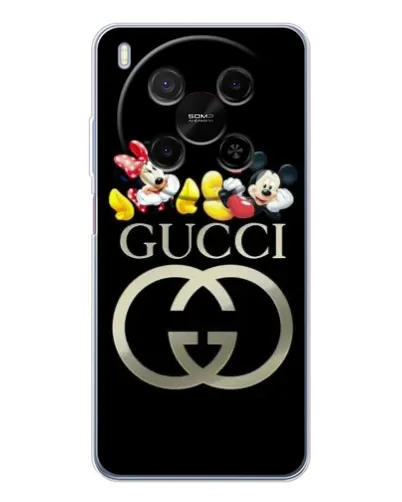 Чехол для ZTE Nubia V70 Max с картинкой «Gucci — герои Disney» Чехол для ZTE Nubia V70 Max с картинкой «Gucci — герои Disney»