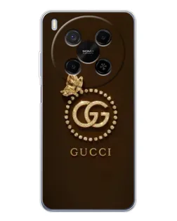 Чехол для ZTE Nubia V70 Max с картинкой «Gucci — золотая бабочка» Чехол для ZTE Nubia V70 Max с картинкой «Gucci — золотая бабочка»