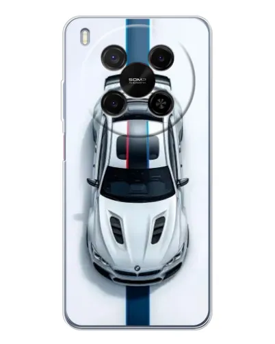 Чехол для ZTE Nubia V70 Max с картинкой «Вид сверху — BMW M» Чехол для ZTE Nubia V70 Max с картинкой «Вид сверху — BMW M»