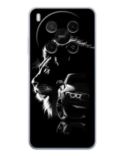 Чохол для ZTE Nubia V70 Max з картинкою «BMW та лев» Чохол для ZTE Nubia V70 Max з картинкою «BMW та лев»