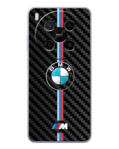 Чехол для ZTE Nubia V70 Max с картинкой «Эмблема BMW и карбон» Чехол для ZTE Nubia V70 Max с картинкой «Эмблема BMW и карбон»