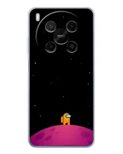 Чехол для ZTE Nubia V70 Max с картинкой «Одинокий герой на планете» Чехол для ZTE Nubia V70 Max с картинкой «Одинокий герой на планете»