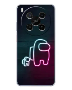 Чехол для ZTE Nubia V70 Max с картинкой «Among Us неон-арт» Чехол для ZTE Nubia V70 Max с картинкой «Among Us неон-арт»