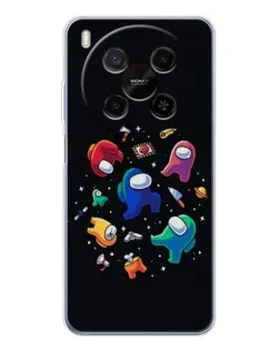 Чехол для ZTE Nubia V70 Max с картинкой «Among Us космос» Чехол для ZTE Nubia V70 Max с картинкой «Among Us космос»