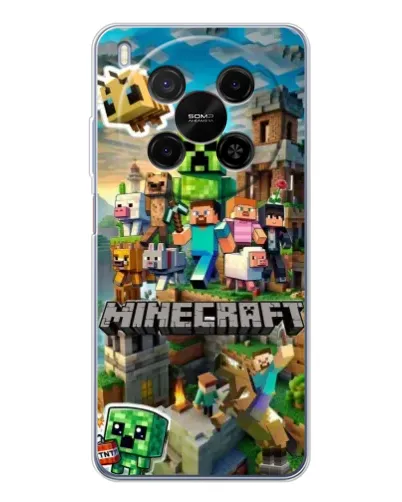 Чехол для ZTE Nubia V70 Max с картинкой «Замок Minecraft» Чехол для ZTE Nubia V70 Max с картинкой «Замок Minecraft»
