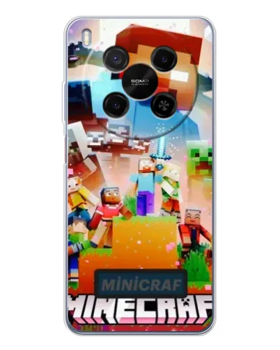 Чехол для ZTE Nubia V70 Max с картинкой «Minecraft герои игры» Чехол для ZTE Nubia V70 Max с картинкой «Minecraft герои игры»