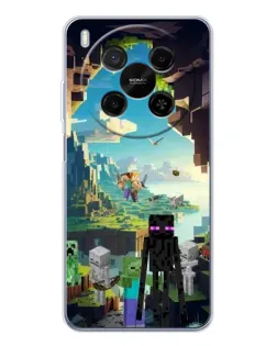 Чохол для ZTE Nubia V70 Max з картинкою «Ендермен у лісі» Чохол для ZTE Nubia V70 Max з картинкою «Ендермен у лісі»