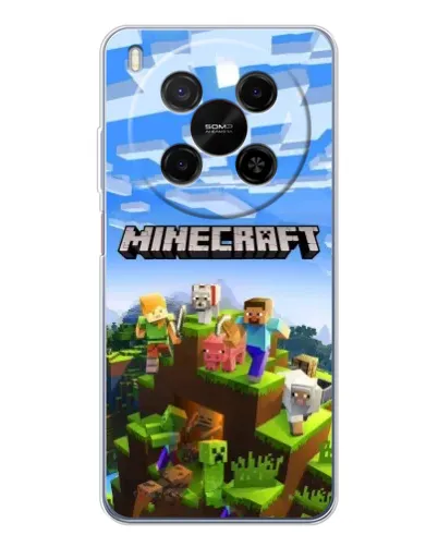 Чехол для ZTE Nubia V70 Max с картинкой «Minecraft классический мир» Чехол для ZTE Nubia V70 Max с картинкой «Minecraft классический мир»