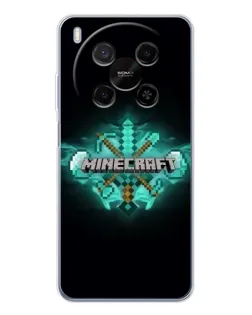 Чохол для ZTE Nubia V70 Max з картинкою «Minecraft Diamond лого» Чохол для ZTE Nubia V70 Max з картинкою «Minecraft Diamond лого»