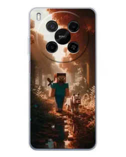 Чохол для ZTE Nubia V70 Max з картинкою «Стів у лісі» Чохол для ZTE Nubia V70 Max з картинкою «Стів у лісі»