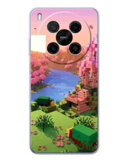 Чохол для ZTE Nubia V70 Max з картинкою «Рожеве дерево Minecraft» Чохол для ZTE Nubia V70 Max з картинкою «Рожеве дерево Minecraft»