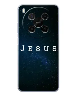 Чехол для ZTE Nubia V70 Max с картинкой «Звездное небо Jesus»