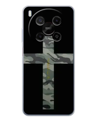 Чехол для ZTE Nubia V70 Max с картинкой «Милитари Крест» Чехол для ZTE Nubia V70 Max с картинкой «Милитари Крест»