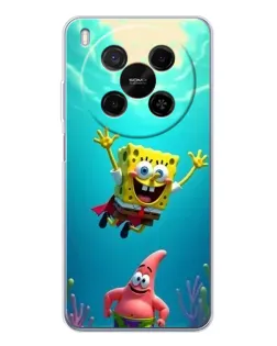 Чехол для ZTE Nubia V70 Max с картинкой «Спанч Боб под водой» Чехол для ZTE Nubia V70 Max с картинкой «Спанч Боб под водой»