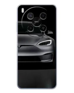 Чехол для ZTE Nubia V70 Max с картинкой «Tesla Model S Look» Чехол для ZTE Nubia V70 Max с картинкой «Tesla Model S Look»