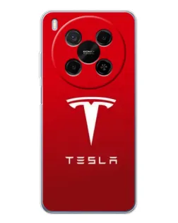 Чехол для ZTE Nubia V70 Max с картинкой «Tesla Red Classic» Чехол для ZTE Nubia V70 Max с картинкой «Tesla Red Classic»