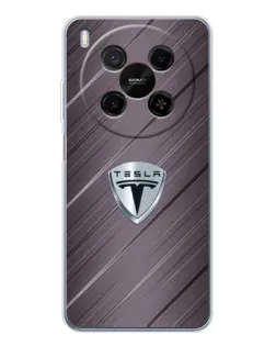 Чехол для ZTE Nubia V70 Max с картинкой «Металлическая текстура Tesla» Чехол для ZTE Nubia V70 Max с картинкой «Металлическая текстура Tesla»