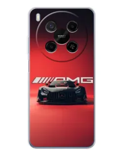 Чехол для ZTE Nubia V70 Max с картинкой «Mercedes AMG — красная линия»