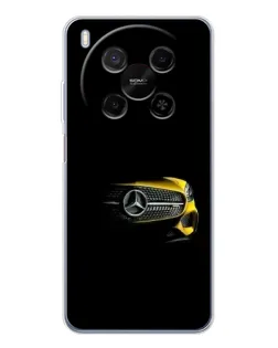 Чехол для ZTE Nubia V70 Max с картинкой «Mercedes — ретро стиль»