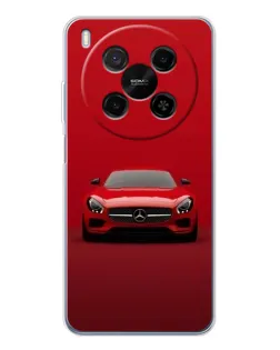 Чехол для ZTE Nubia V70 Max с картинкой «Красный Mercedes AMG»